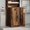 vidaXL Skříňka nad pračku old wood 70,5 x 71,5 x 91,5 cm
