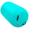 vidaXL Nafukovací cvičební válec s pumpou 100 x 60 cm PVC zelený
