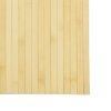 vidaXL Paraván světle přírodní 165 x 800 cm bambus