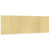 vidaXL Paraván světle přírodní 165 x 600 cm bambus