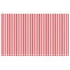 vidaXL Náhradní plachta na markýzu červené a bílé pruhy 6 x 3,5 m