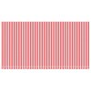 vidaXL Náhradní plachta na markýzu červené a bílé pruhy 6 x 3 m