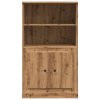 vidaXL Skříň highboard dub artisan 60 x 35,5 x 103,5 kompozitní dřevo