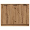 vidaXL Příborník dub artisan 90,5 x 30 x 70 cm kompozitní dřevo
