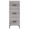 vidaXL Skříň highboard šedá sonoma 34,5 x 34 x 180 cm kompozitní dřevo