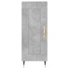 vidaXL Skříň highboard betonově šedá 34,5x34x180 cm kompozitní dřevo