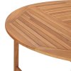 vidaXL Zahradní stůl 150 x 76 cm masivní teakové dřevo