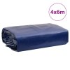 vidaXL Plachta modrá 4 x 6 m 650 g/m²
