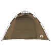 vidaXL Rybářský stan pro 4 osoby olivově zelený rychloupínací