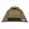 vidaXL Rybářský stan pro 4 osoby olivově zelený rychloupínací