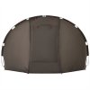 vidaXL Rybářský stan pro 5 osob hnědý nepromokavý