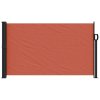 vidaXL Zatahovací boční markýza terakotová 120 x 600 cm