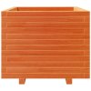 vidaXL Zahradní truhlík voskově hnědý 60x60x49,5 cm masivní borovice