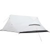 vidaXL Kempingový stan kopule pro 4 osoby bílý zatemňovací nepromokavý