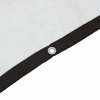 vidaXL Čirá plachta s oky 8x8 m polyethylen