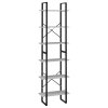 vidaXL Úložný regál betonově šedý 60 x 30 x 210 cm kompozitní dřevo