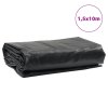 vidaXL Plachta antracitová 1,5 x 10 m 650 g/m²