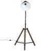vidaXL Stojací lampa 25 W černá 75 x 75 x 90–150 cm E27