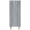 vidaXL Příborník šedý sonoma 69,5 x 34 x 90 cm kompozitní dřevo