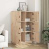 vidaXL Skříň highboard 67 x 40 x 108,5 cm masivní borové dřevo