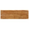 vidaXL Lavice s živou hranou 105 cm masivní akáciové dřevo