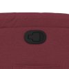 vidaXL Zvedací polohovací křeslo vínové textil
