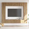 vidaXL Sada 8 kusů nástěnné TV skříňka dub artisan kompozitní dřevo