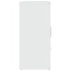 vidaXL Příborník bílý 91 x 29,5 x 65 cm kompozitní dřevo