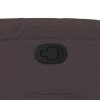 vidaXL Zvedací polohovací křeslo tmavě hnědé textil