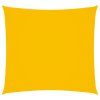 vidaXL Stínící plachta oxfordská látka čtvercová 6 x 6 m žlutá