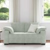 vidaXL Loveseat Sofa světle šedá 160x77x82 cm samet