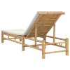 vidaXL Lehátko s polštáři 55x199x30 cm Bamboo