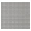 vidaXL Zátěžová deka šedá 200 x 225 cm 13 kg textil