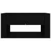 vidaXL Konferenční stolek černý 80 x 50 x 40 cm kompozitní dřevo