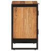 vidaXL Koupelnová skříňka 55 x 35 x 60 cm masivní akácie a železo