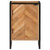 vidaXL Koupelnová skříňka 40 x 30 x 60 cm masivní akácie a železo