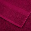 vidaXL Prémiové osušky SOLUND 4 ks bordó 100x150 cm 600 g/m²