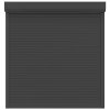 vidaXL Předokenní roleta hliníková 140 x 150 cm antracitová