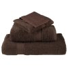 vidaXL Premium ručníky SOLUND 4 ks hnědé 100 x 150 cm 600 g/m²
