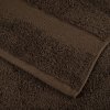 vidaXL Prémiové osušky SOLUND 4 ks hnědé 100x150 cm 600 g/m²