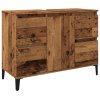 vidaXL Skříňka pod umyvadlo old wood 80 x 33 x 60 cm kompozitní dřevo