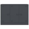 vidaXL Příborník antracitový 99 x 39 x 73 cm ocel