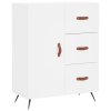 vidaXL Skříň highboard bílá 69,5 x 34 x 180 cm kompozitní dřevo
