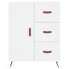 vidaXL Skříň highboard bílá 69,5 x 34 x 180 cm kompozitní dřevo