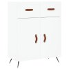 vidaXL Skříň highboard bílá 69,5 x 34 x 180 cm kompozitní dřevo