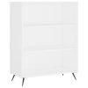 vidaXL Skříň highboard bílá 69,5 x 34 x 180 cm kompozitní dřevo