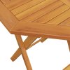 vidaXL 3dílný skládací bistro set masivní akáciové dřevo