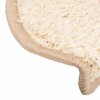 vidaXL Schodové rohože 30 ks 65 x 21 x 4 cm krémové, půlkulaté, velké
