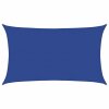 vidaXL Plachta proti slunci 160 g/m² obdélník modrá 5 x 8 m HDPE