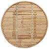 vidaXL Venkovní barový stůl kulatý Ø55x100 cm Bamboo